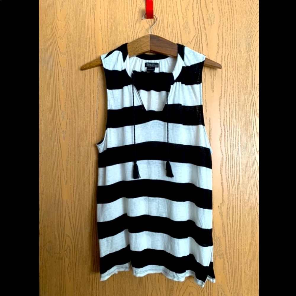 Lucky Brand Striped Tank Top L